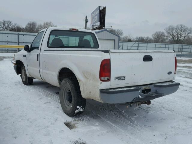 3FTNF20L83MB42527 - 2003 FORD F250 SUPER WHITE photo 3