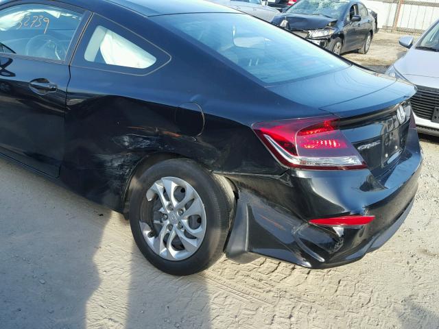 2HGFG3B50FH525937 - 2015 HONDA CIVIC LX BLACK photo 9