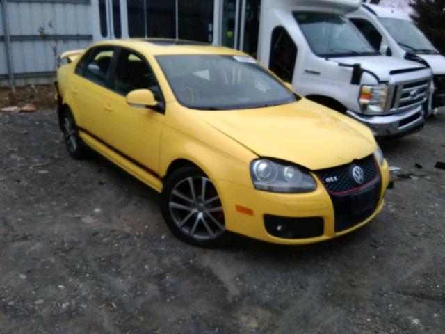 3VWWJ71K57M173095 - 2007 VOLKSWAGEN JETTA GLI YELLOW photo 1