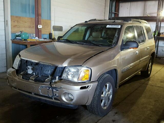 1GKET16S556205463 - 2005 GMC ENVOY XL GOLD photo 2