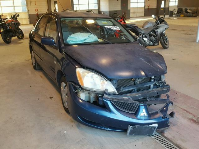 JA3AJ26EX5U049432 - 2005 MITSUBISHI LANCER ES BLUE photo 1