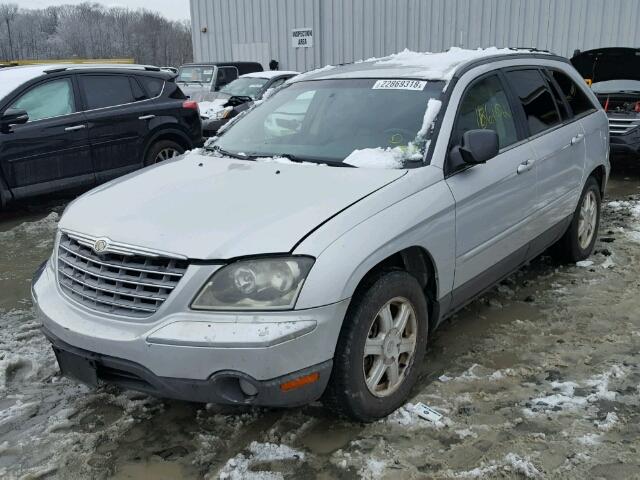 2A8GF68446R619554 - 2006 CHRYSLER PACIFICA T SILVER photo 2