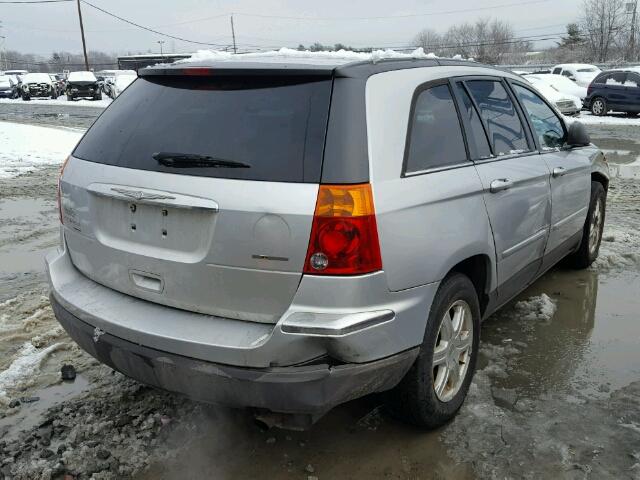 2A8GF68446R619554 - 2006 CHRYSLER PACIFICA T SILVER photo 4