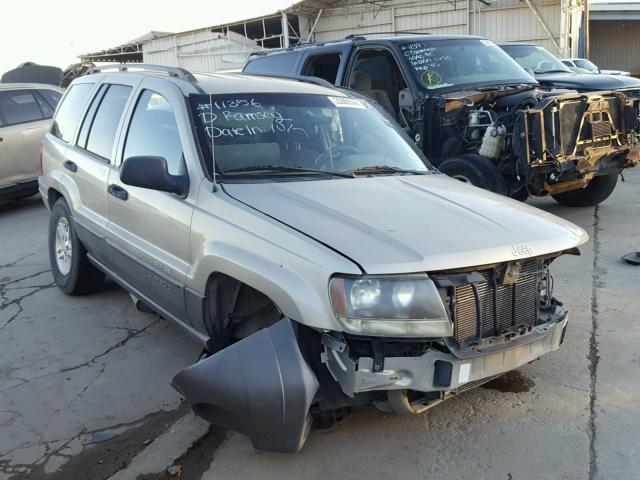 1J4GX48S84C262936 - 2004 JEEP GRAND CHER BEIGE photo 1