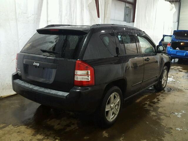 1J4FF47B89D107529 - 2009 JEEP COMPASS SP BLACK photo 4