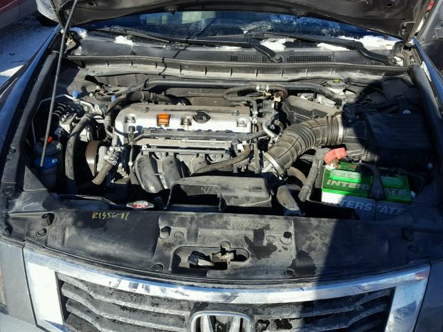 1HGCP2F81AA139410 - 2010 HONDA ACCORD EXL GRAY photo 7