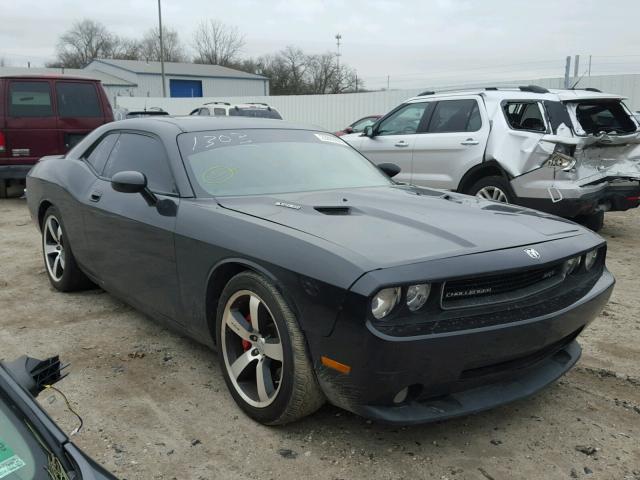 2B3CJ7DW6AH161324 - 2010 DODGE CHALLENGER BLACK photo 1