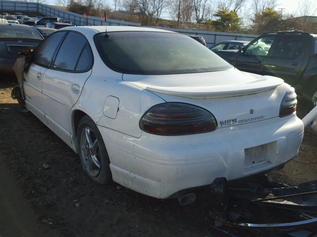 1G2WP52K62F255323 - 2002 PONTIAC GRAND PRIX WHITE photo 3