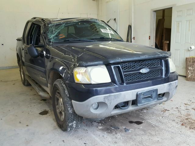 1FMZU77E72UC19034 - 2002 FORD EXPLORER S BLUE photo 1