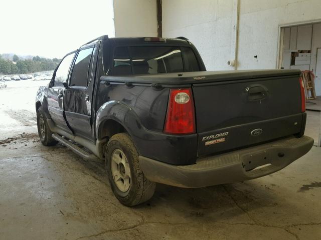 1FMZU77E72UC19034 - 2002 FORD EXPLORER S BLUE photo 3