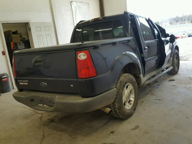 1FMZU77E72UC19034 - 2002 FORD EXPLORER S BLUE photo 4