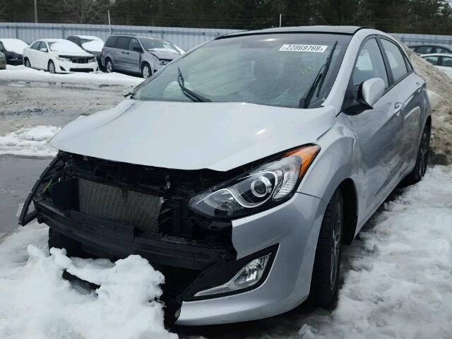 KMHD35LH4GU289387 - 2016 HYUNDAI ELANTRA GT SILVER photo 2