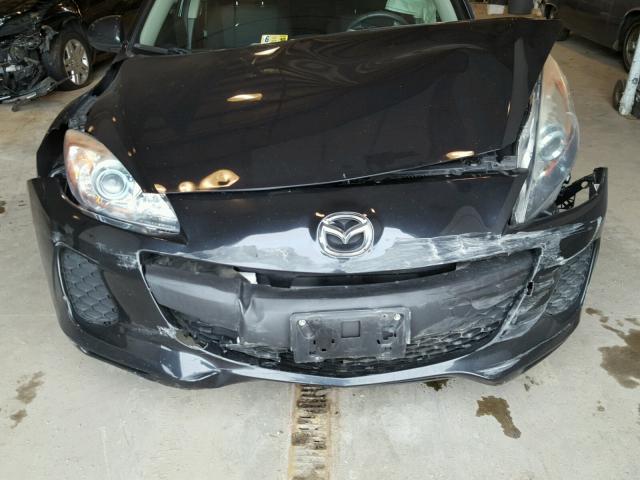 JM1BL1V77D1705356 - 2013 MAZDA 3 I BLACK photo 7