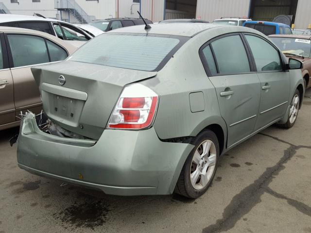 3N1AB61E58L655137 - 2008 NISSAN SENTRA 2.0 GREEN photo 4