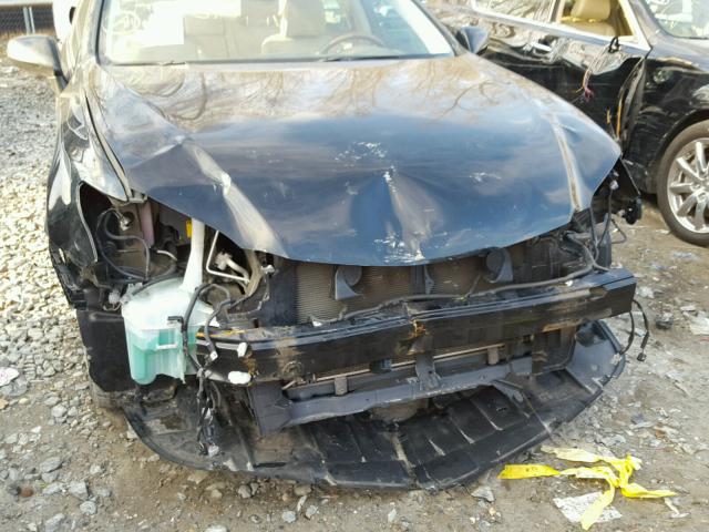 JTHBJ46G582183492 - 2008 LEXUS ES 350 BLACK photo 9