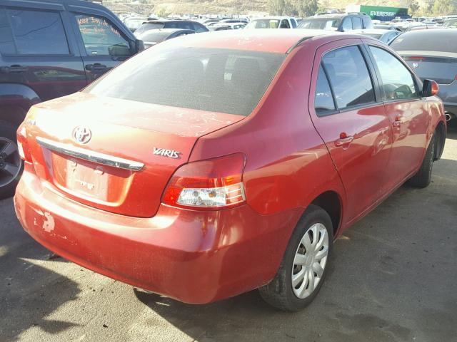 JTDBT903891299274 - 2009 TOYOTA YARIS SILVER photo 4