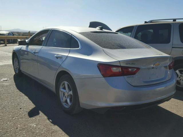 1G1ZB5ST0HF141223 - 2017 CHEVROLET MALIBU LS SILVER photo 3