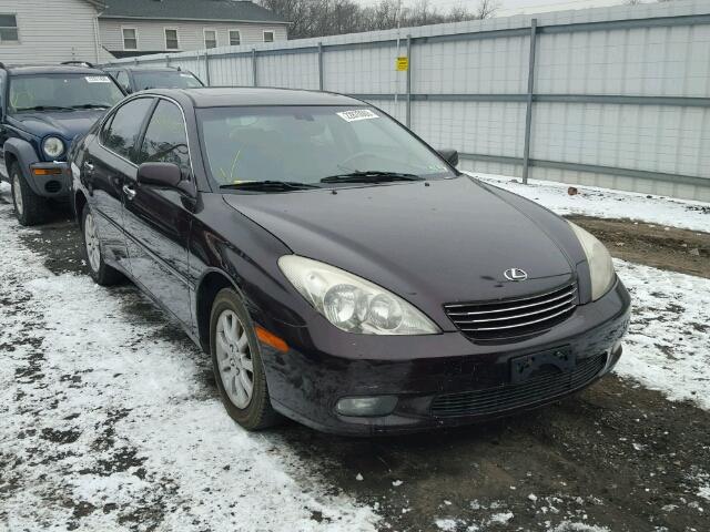 JTHBF30G130111715 - 2003 LEXUS ES 300 BURGUNDY photo 1