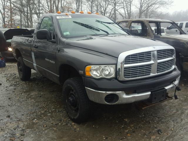 3D7KU26D23G785582 - 2003 DODGE RAM 2500 S GRAY photo 1