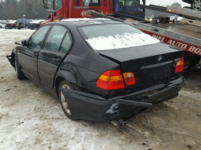 WBAEU33474PF61433 - 2004 BMW 325 XI BLACK photo 3