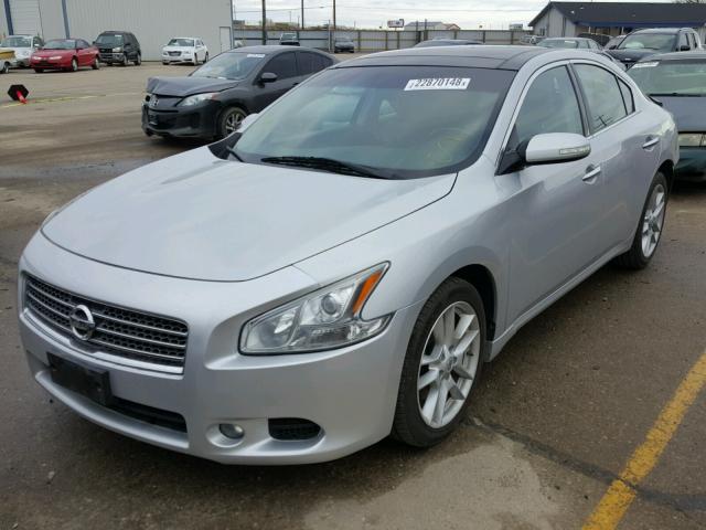 1N4AA5AP7BC834087 - 2011 NISSAN MAXIMA S SILVER photo 2