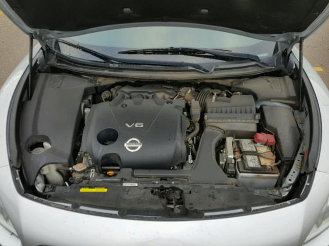 1N4AA5AP7BC834087 - 2011 NISSAN MAXIMA S SILVER photo 7