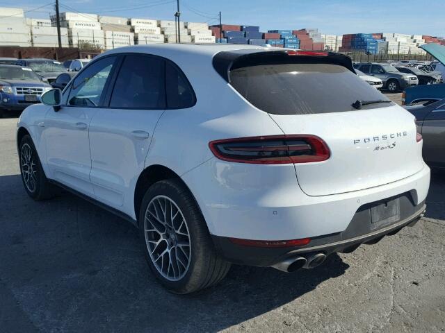 WP1AB2A56HLB17482 - 2017 PORSCHE MACAN S WHITE photo 3