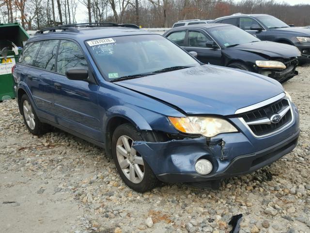 4S4BP61C187351109 - 2008 SUBARU OUTBACK 2. BLUE photo 1