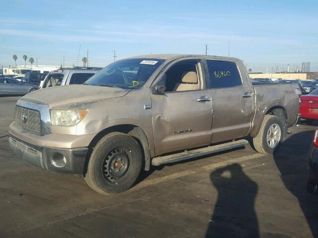 5TBET541X8S458532 - 2008 TOYOTA TUNDRA CRE BROWN photo 9