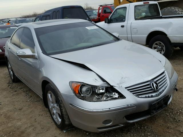 JH4KB16595C014026 - 2005 ACURA RL SILVER photo 9