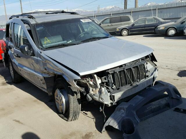 1J4GW48N24C408969 - 2004 JEEP GRAND CHER SILVER photo 1