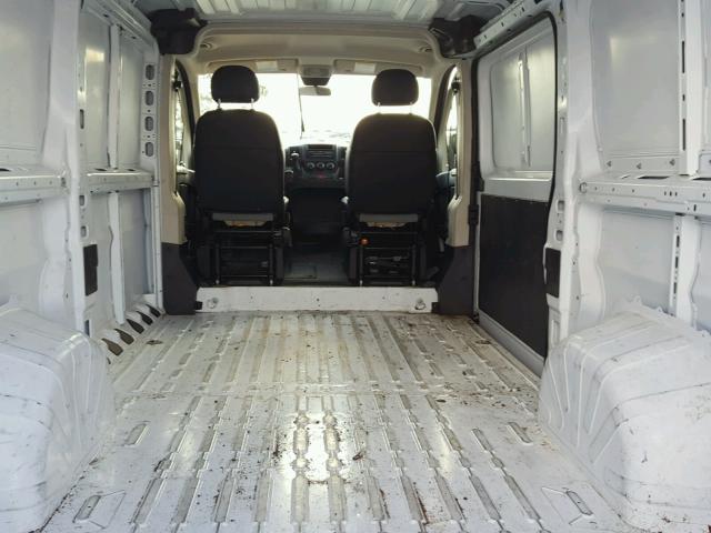3C6TRVAG7HE515843 - 2017 RAM PROMASTER WHITE photo 6