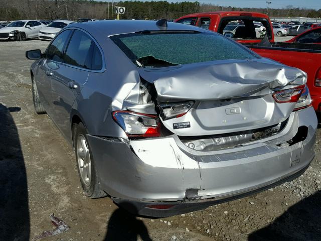 1G1ZB5ST4HF154993 - 2017 CHEVROLET MALIBU LS 银色 照片 3