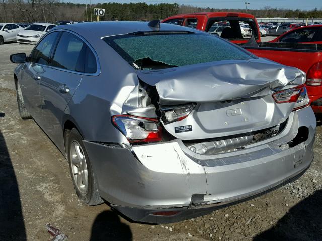 1G1ZB5ST4HF154993 - 2017 CHEVROLET MALIBU LS 银色 照片 9