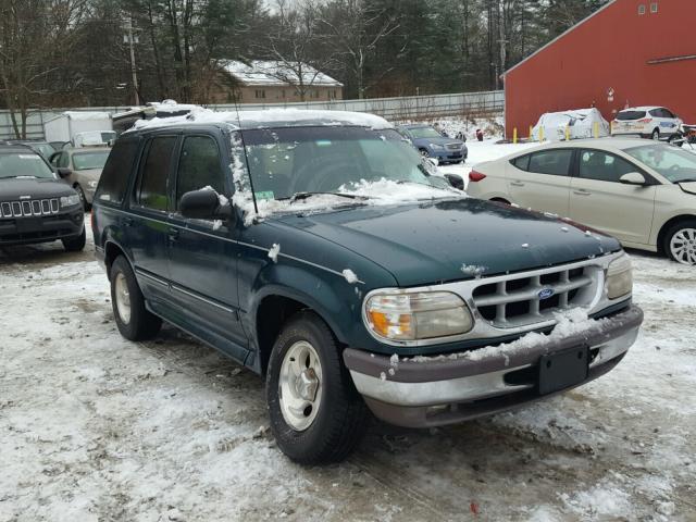 1FMDU34X4TUB73530 - 1996 FORD EXPLORER GREEN photo 1