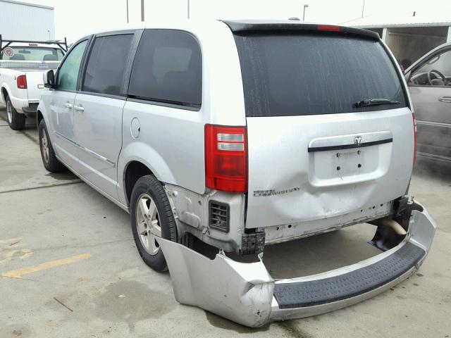 1D8HN54P18B172550 - 2008 DODGE GRAND CARA SILVER photo 3