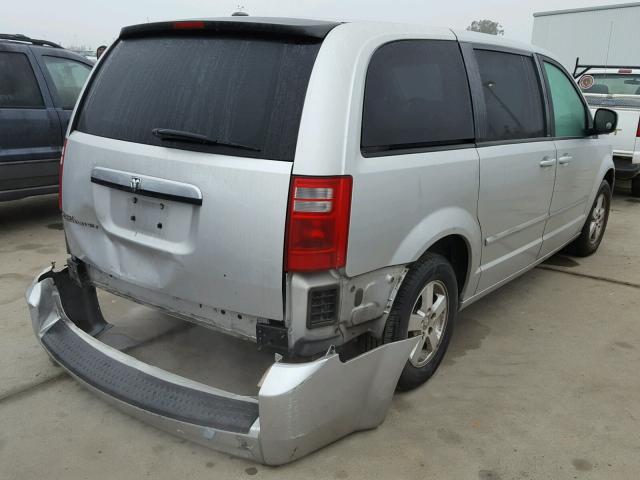 1D8HN54P18B172550 - 2008 DODGE GRAND CARA SILVER photo 4