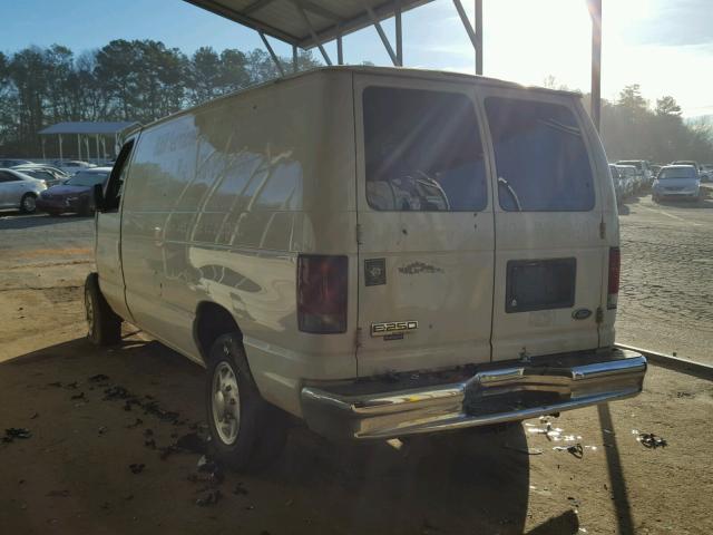 1FTNE24W67DA78061 - 2007 FORD ECONOLINE WHITE photo 3