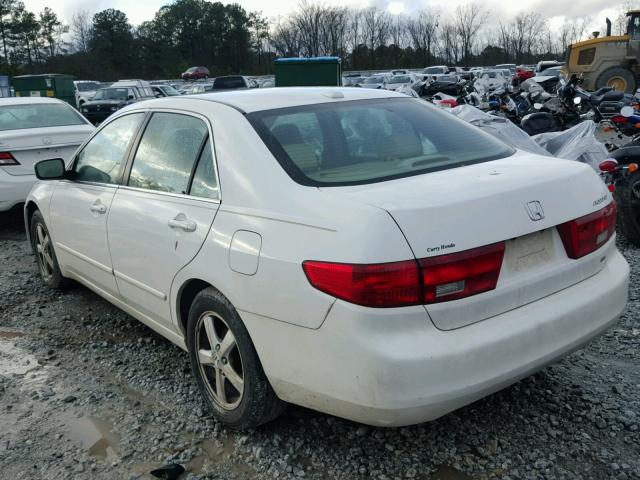 1HGCM56885A060364 - 2005 HONDA ACCORD EX WHITE photo 3