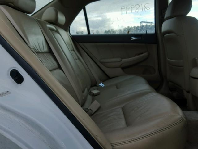 1HGCM56885A060364 - 2005 HONDA ACCORD EX WHITE photo 6