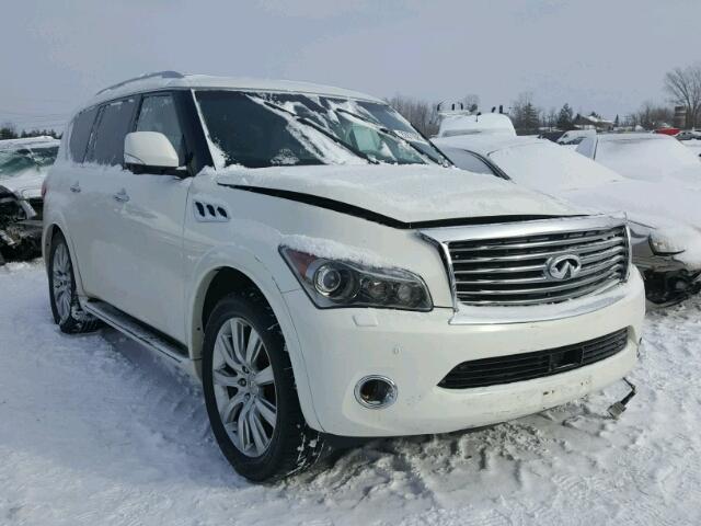 JN8AZ2NE9C9020164 - 2012 INFINITI QX56 WHITE photo 1