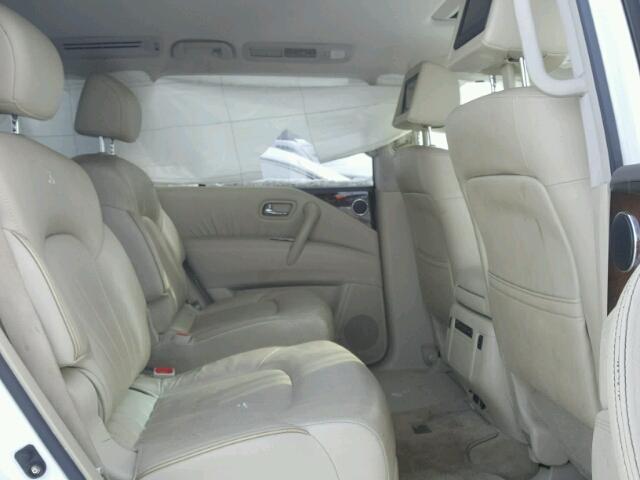 JN8AZ2NE9C9020164 - 2012 INFINITI QX56 WHITE photo 6