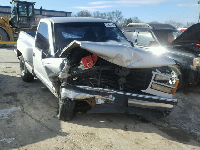 1GTEC14W3VZ518379 - 1997 GMC SIERRA C15 SILVER photo 1