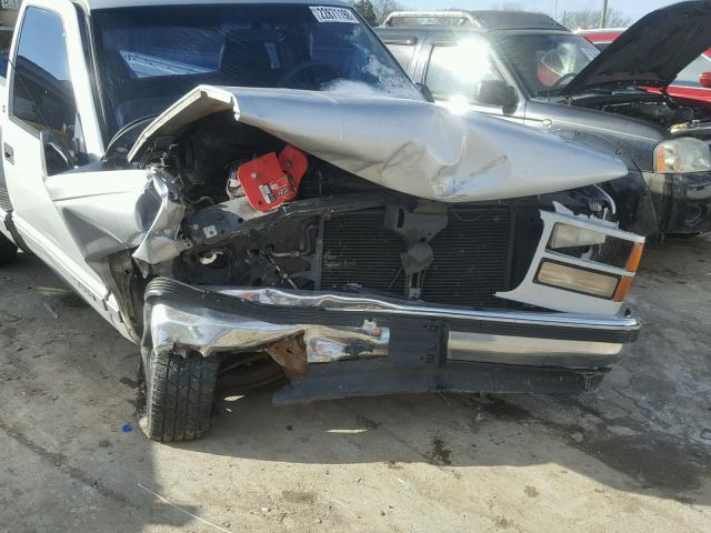 1GTEC14W3VZ518379 - 1997 GMC SIERRA C15 SILVER photo 9