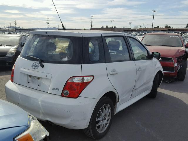JTKKT604X65018774 - 2006 TOYOTA SCION XA WHITE photo 4