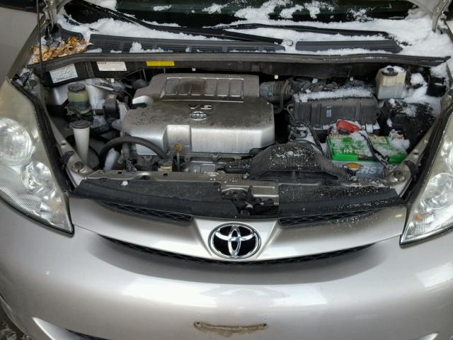 5TDZK23C99S283690 - 2009 TOYOTA SIENNA CE CREAM photo 7