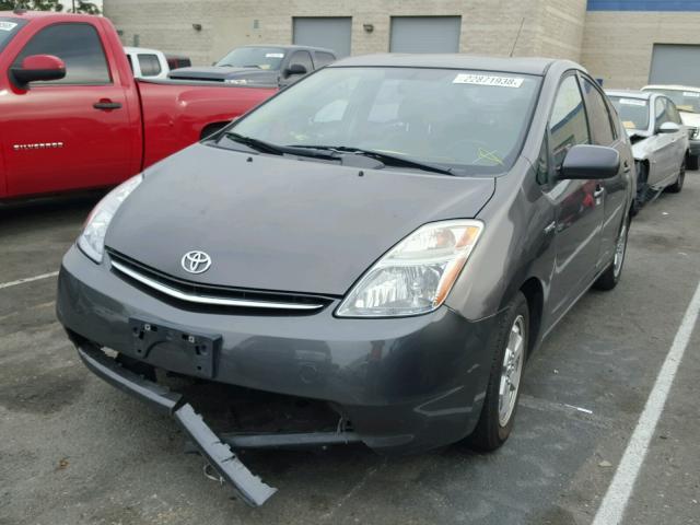 JTDKB20U873294354 - 2007 TOYOTA PRIUS CHARCOAL photo 2