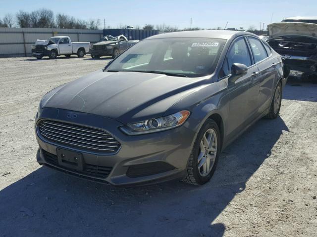 3FA6P0H73ER261546 - 2014 FORD FUSION SE GRAY photo 2