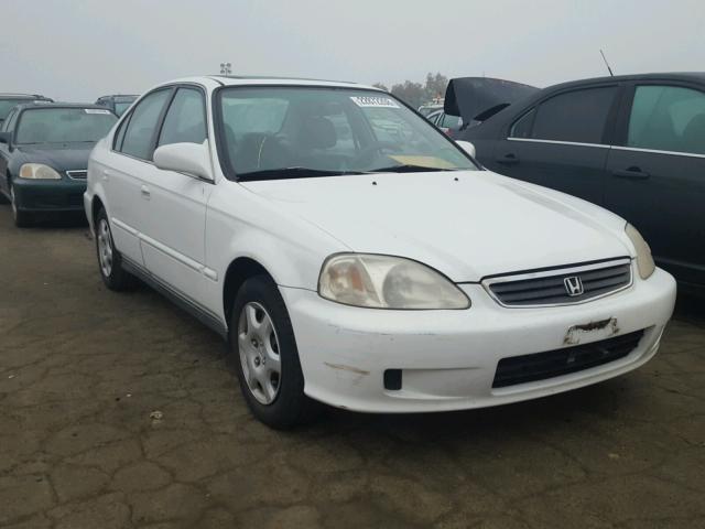 1HGEJ8549XL026202 - 1999 HONDA CIVIC EX WHITE photo 1