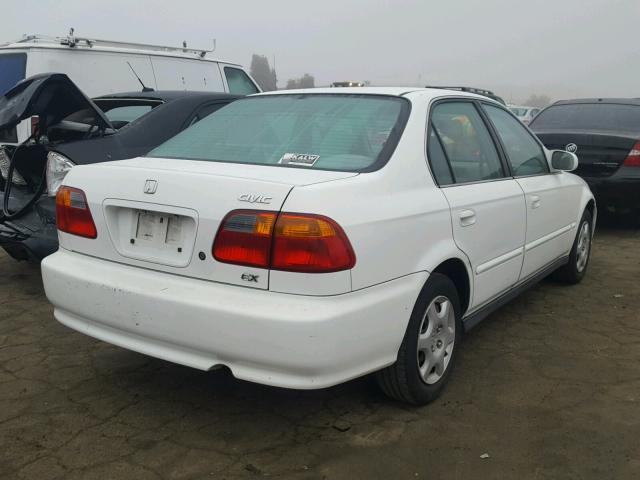 1HGEJ8549XL026202 - 1999 HONDA CIVIC EX WHITE photo 4